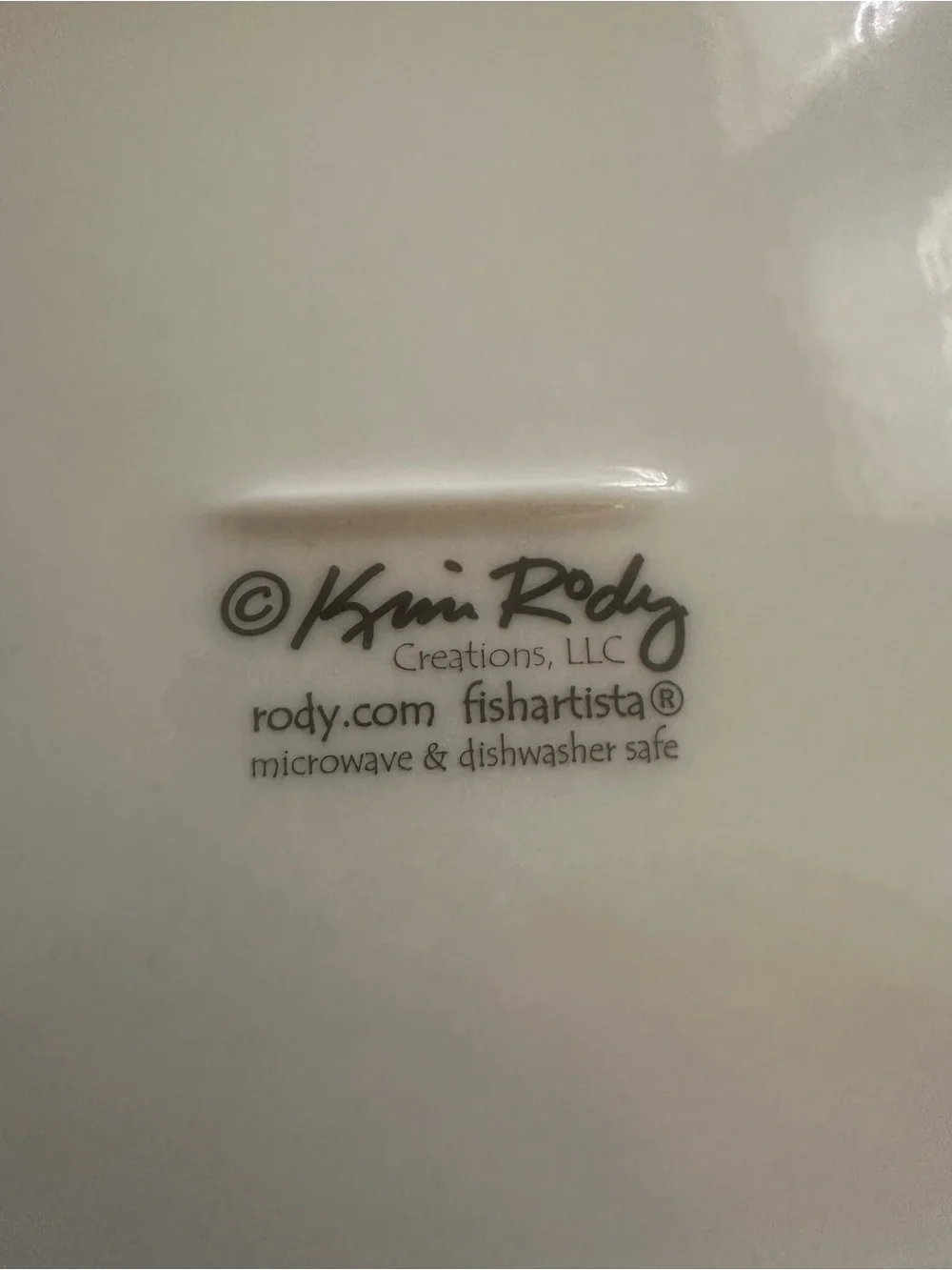 Kim Rody Reef Time Creations Turtle Dinner Plate